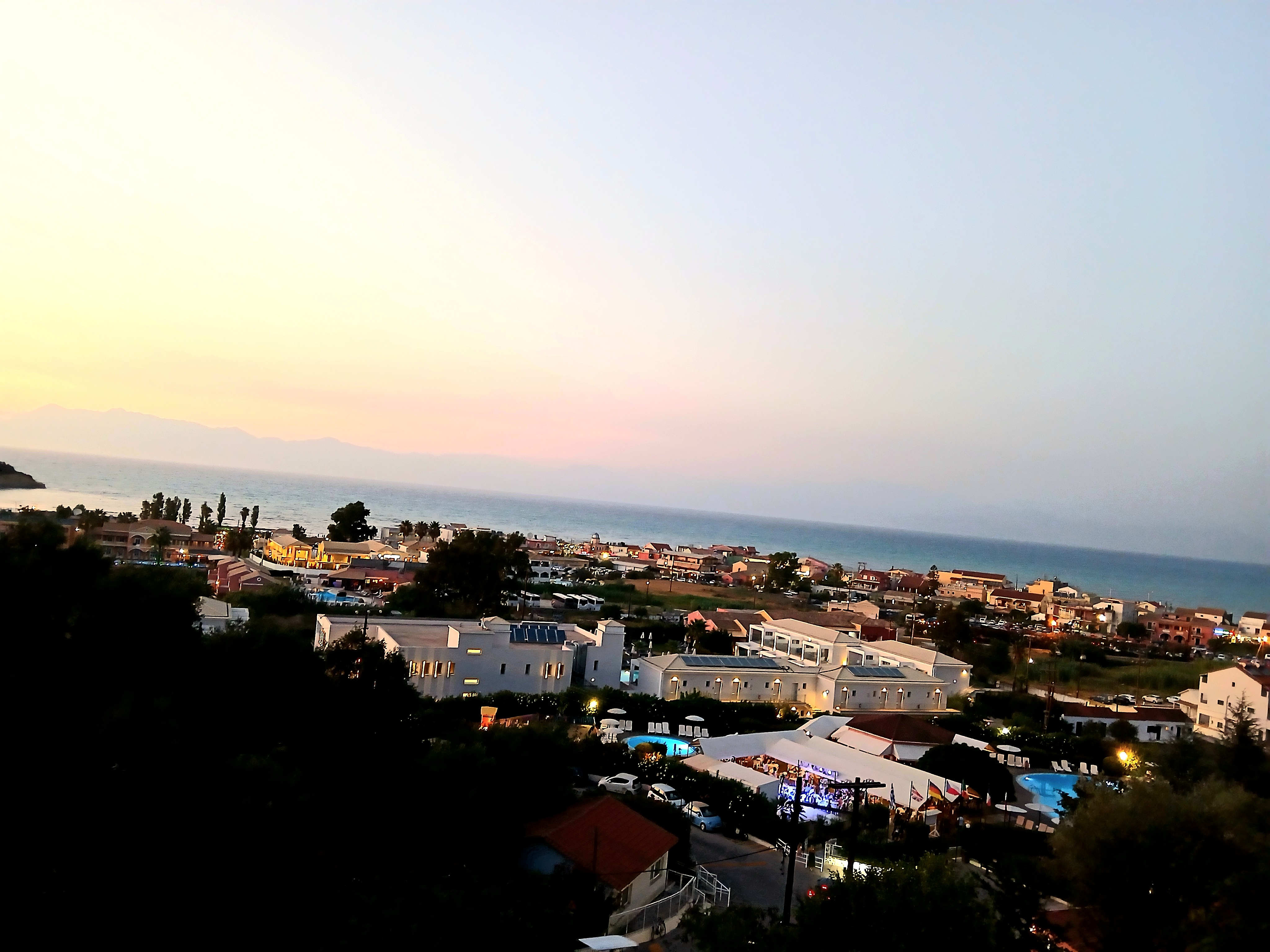 View of Sidari, Corfu, Greece.